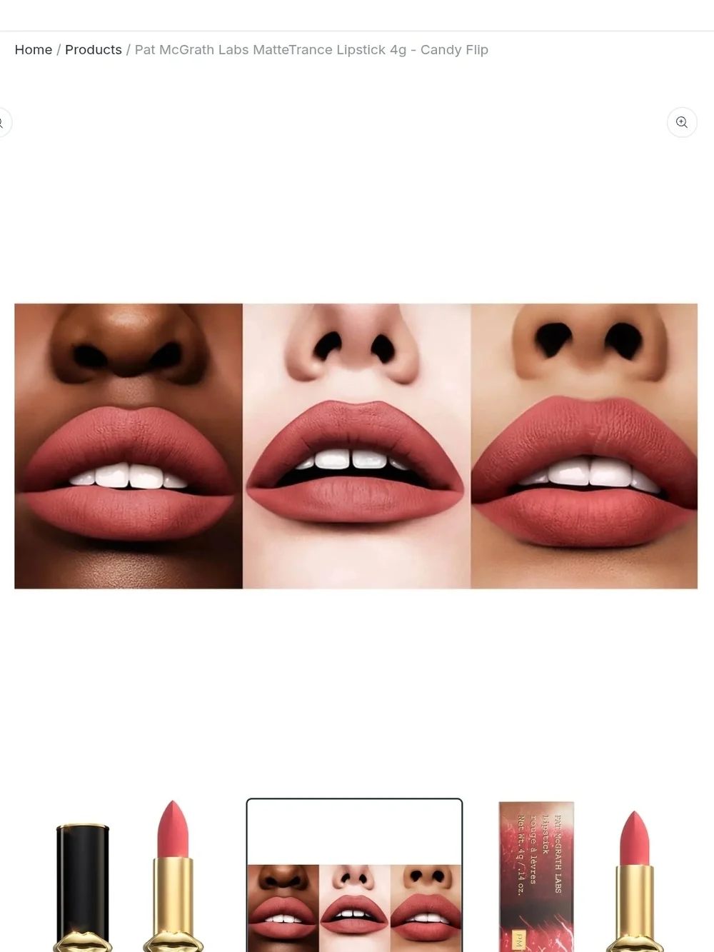 Pat McGrath MatteTrance Lipstick — Candy Flip
